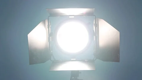 Studio Light - On/Off - Close Shot Vídeo Stock 77012215