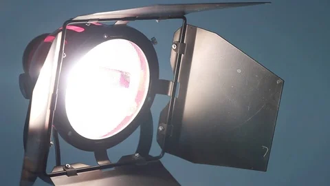 Studio Light - On/Off - Side Vídeo Stock 77012206