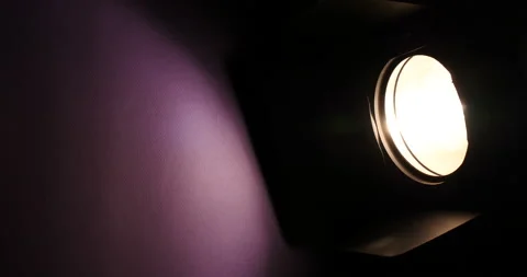 Studio light at violet color mood 库存影片 162621163