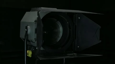 Studio Lighting On/Off Stock Footage 46219319