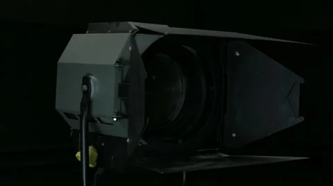 Studio Lighting On/Off Stock Footage 46219914