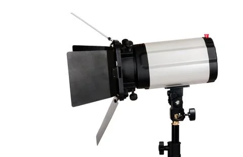 Studio lighting isolated on the white background Foto stock