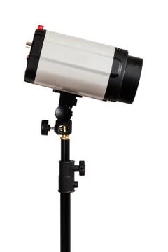 Studio lighting isolated on the white background Foto stock