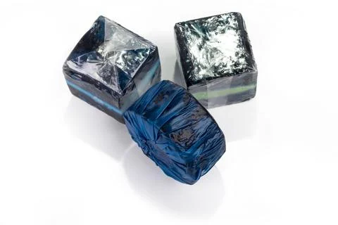 Studio lighting. tablet for adding to drain barrels for flavoring and disinfe Stock Photos