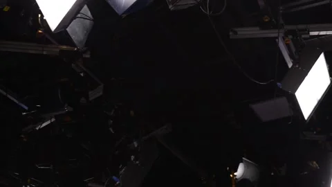 Studio Lights Stock Footage 147106755