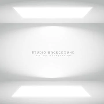 Studio lights presentation background Stock Illustration