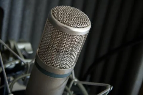 Studio mic Stock Photos