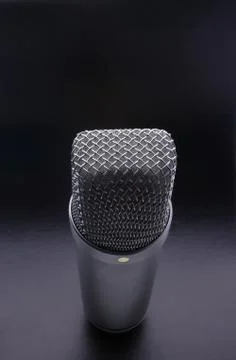 Studio microphone Stock Photos
