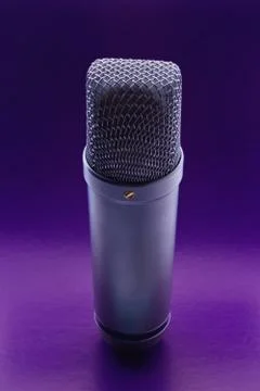 Studio microphone Stock Photos