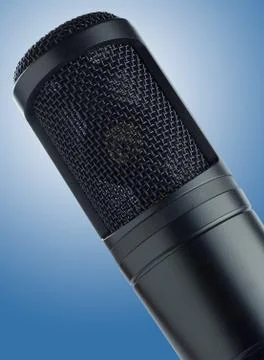 Studio microphone Stock-Fotos