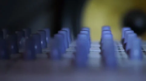 Studio mixer Stock Footage 26809300