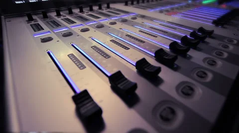 Studio mixer 스톡 동영상 33855961