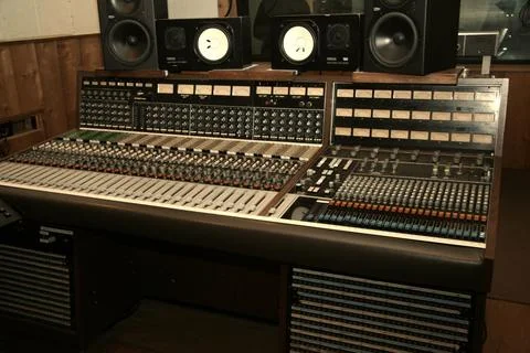 Studio Mixer / Mixing Board 5 Stock-Fotos