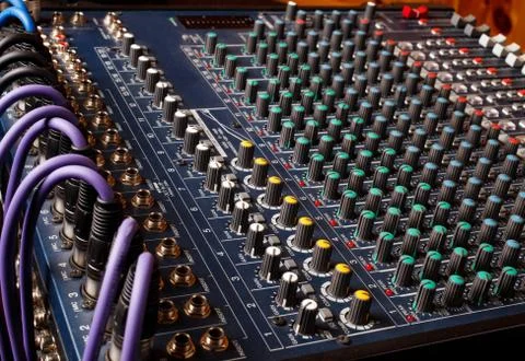Studio mixer Stock Photos