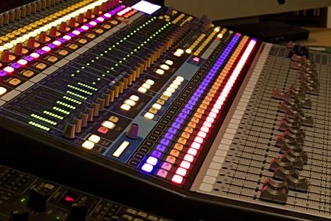 Studio mixer Stock Photos