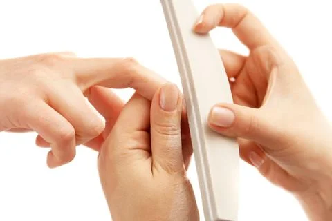 Studio nail Foto stock