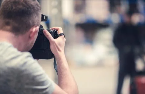 Studio photo session Stock Photos