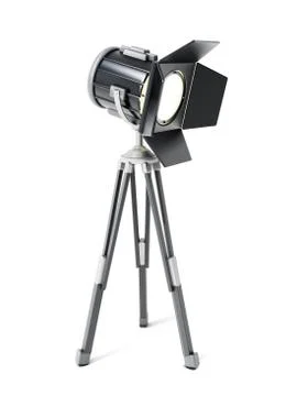 Studio Photography Video Light Stock Illustration