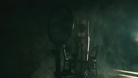 Studio recording microphone Vidéo 165135063