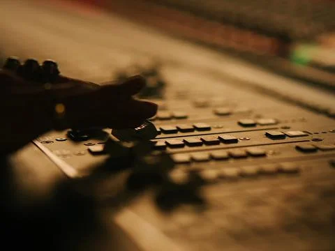 Studio Recording Stock Photos