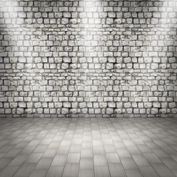 Studio room background Illustrazione stock