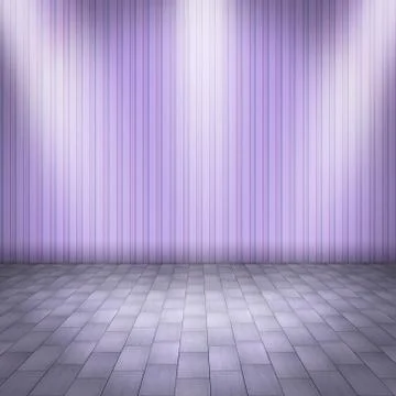 Studio room background Stock Illustration