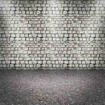 Studio room background Stock Illustration