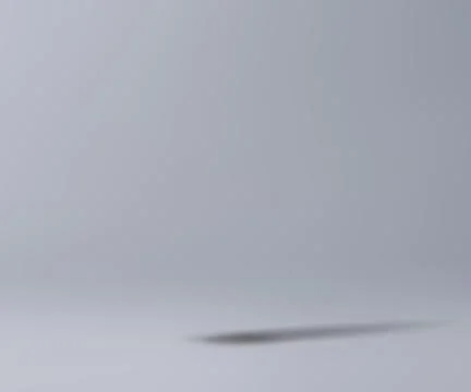Studio room background with shadow. Template mock up Illustrazione stock
