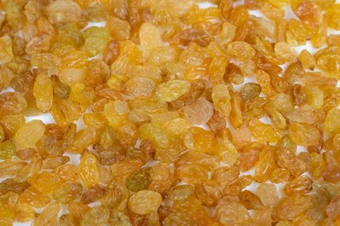 Studio setup showcasing raisins for catalogs. Clean background with uniform i Stock Photos