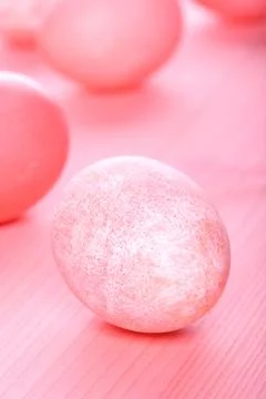 Studio shot of easter eggs Stock Photos