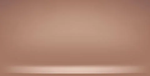 Studio simple brown background. Light neutral wall product room. Minimal pastel Stock Illustration