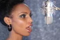 Studio singer. SD. Footage