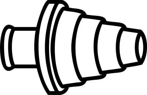 Studio Snoot Spot Cone Line Icon Иллюстрация