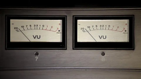 STUDIO SOUND MIX CONSOLE INDICATOR Stock Footage 39884288