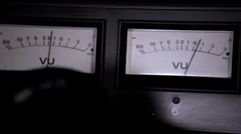 STUDIO SOUND MIX CONSOLE INDICATOR Stock Footage 39884383