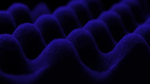 Studio sound proof foam pattern texture . Stock Photos