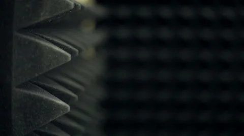 Studio sound proofing Stock Footage 59872612