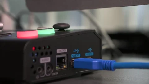 Studio Stream Prep with Panel Interaction Vídeo Stock 310139228