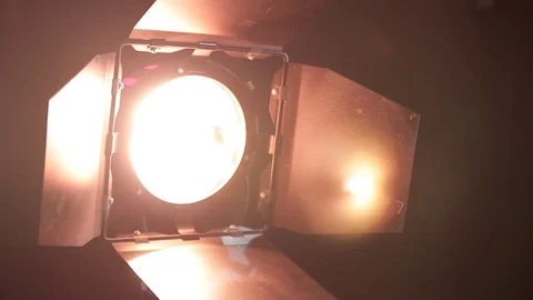 Studio Tungsten Light - On/Off Vídeo Stock 72972778
