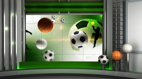 Studio tv Stock Footage 5186349