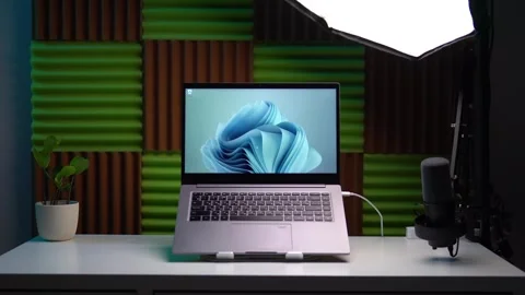 Studio for Videoproduction And Productive Work Stock Footage 267100793