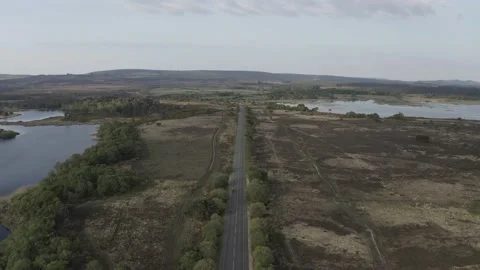 Studland Ferry Road 1 Stock Footage 236476763