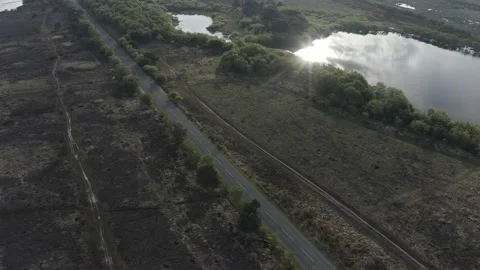 Studland Ferry Road 2 Stock Footage 236476859