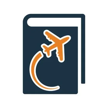 Study in abroad icon. Stock Illustration