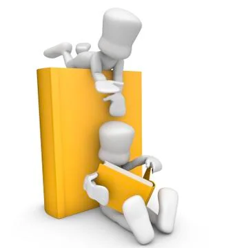 Study and play Stock Illustration