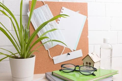 Study and work at home Stock Photos