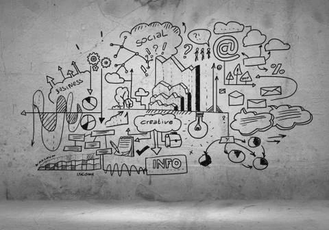 Study business science Stock Illustration