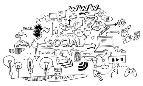 Study business science Stock Illustration