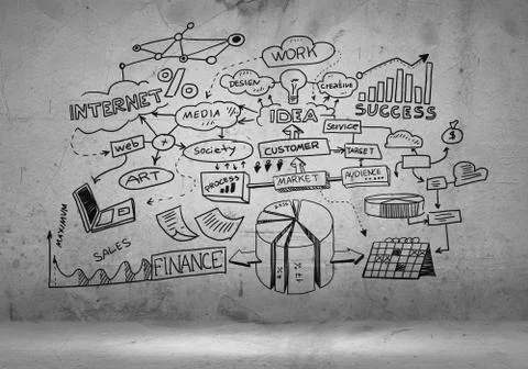 Study business science Stock Illustration