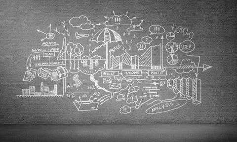 Study business science Stock Illustration